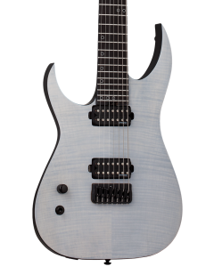 Schecter KM-7 MK-III Electric Guitar. Legacy Left Handed Transparent White Satin