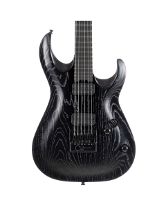 Cort KX700OPBK KX Series Evertune Double Cutaway Electric Guitar. Open Pore Black