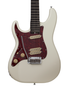 Schecter MV-6 Electric Guitar. Left Handed Olympic White.  TGF33
