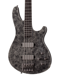 Schecter MVP C-4 Electric Bass Guitar. Black Reign