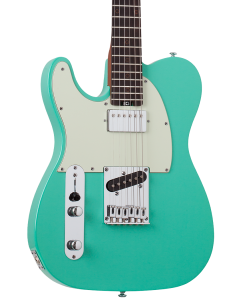Schecter Nick Johnston PT Electric Guitar. Left Handed Atomic Green