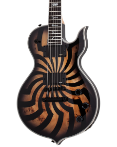 Schecter Odin Grail Buzzsaw Electric Guitar. Charcoal Burst Buzzsaw