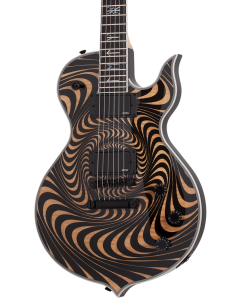 Schecter Odin Grail Psychic Electric Guitar. Bullseye Rawtop Psychic Bullseye Rawtop