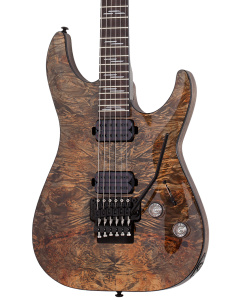 Schecter Omen Elite-6 FR Electric Guitar. Charcoal