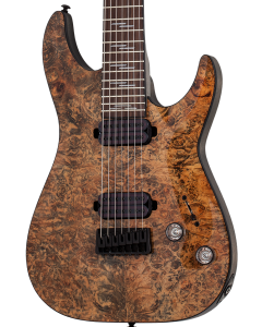 Schecter Omen Elite-7 Electric Guitar. Charcoal