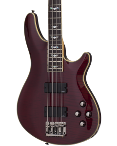 Schecter Guitar Research Omen Extreme-4 Electric Bass Black Cherry