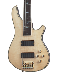 Schecter Omen Extreme-5 Electric Bass. Gloss Natural