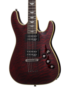 Schecter Omen Extreme-6 Electric Guitar. Black Cherry