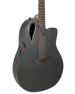 Ovation MD80-NWT-G Adamas Series Mid-Depth Contour Acoustic-Electric Guitar Natural Woven Texture