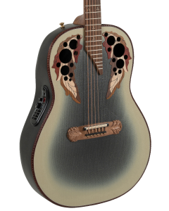 Ovation 1687GT Adamas Series Deep Acoustic-Electric Guitar Reverse Beige Burst