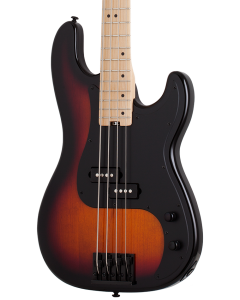 Schecter P-4 Electric Bass. 3-Tone Sunburst (3TSB)