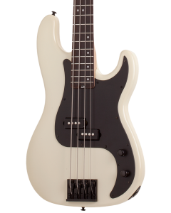 Schecter P-4 Electric Bass. Ivory (IVY)