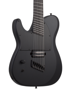 Schecter PT-7 Electric Guitar. MS Black Ops Left Handed Satin Black Open Pore