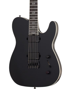 Schecter PT SLS Elite Evil Twin Electric Guitar. Satin Black