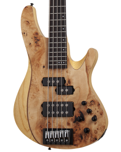 Schecter Reaper-5 Electric Bass. Natural Satin