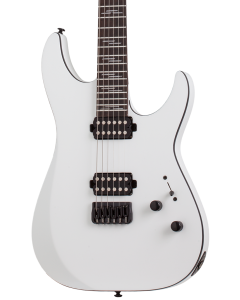 Schecter Reaper-6 Custom Electric Guitar. Gloss White