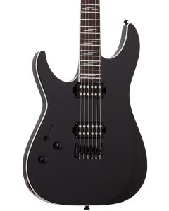Schecter Reaper-6 Custom Electric Guitar. Left Handed Gloss Black