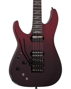 Schecter Reaper-6 FR S Elite Electric Guitar. Left Handed Blood Burst