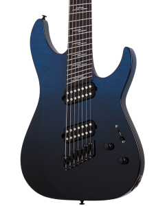 Schecter Reaper-7 Elite Multiscale Deep Ocean Blue