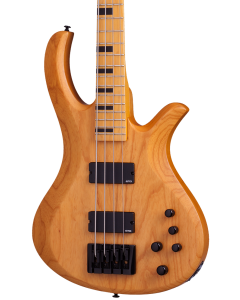 Schecter Riot-4 Session Electric Bass. Aged Natural Satin