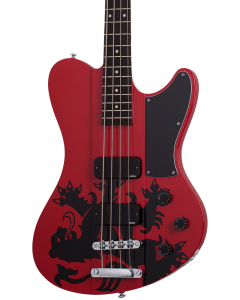 Schecter Simon Gallup Ultra Electric Bass 2023 Red
