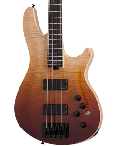 Schecter SLS Elite-4 Electric Bass, Antique Fade Burst.  TGF33