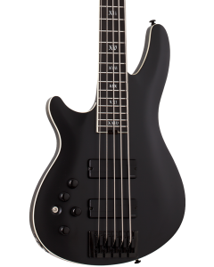 Schecter SLS Evil Twin-5 Electric Bass. Left Handed Satin Black
