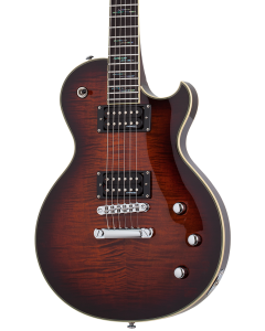 Schecter Solo-II Supreme Electric Guitar. Cat's Eye Black Burst