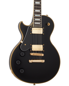 Schecter Solo II Custom Electric Guitar. Left Handed Aged Black Satin.  TGF33