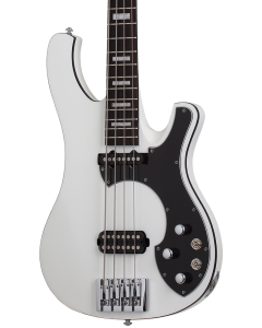 Schecter Stargazer-4 Electric Bass. Gloss White