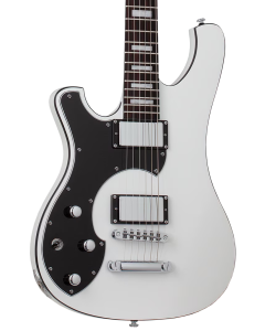 Schecter Stargazer-6 Electric Guitar. Left Handed Gloss White