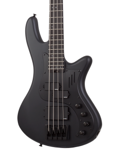 Schecter Stiletto-4 Stealth Pro Electric Bass. Satin Black