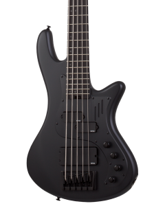 Schecter Stiletto-5 Stealth Pro Electric Bass. Satin Black