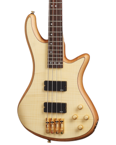 Schecter Stiletto Custom-4 Electric Bass. Natural Satin (NAT)