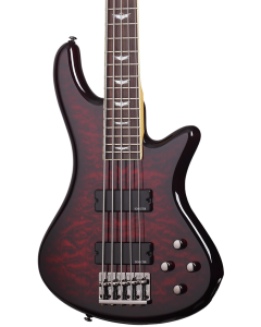 Schecter Stiletto Extreme-5 Electric Bass. Black Cherry (BCH).  TGF33