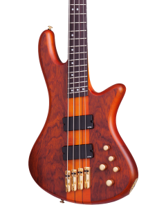 Schecter Stiletto Studio-4 FF Electric Bass. Honey Satin.  TGF33