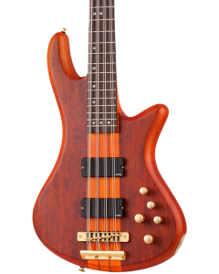 Schecter Stiletto Studio-8 Electric Bass. Honey Satin (HSN)