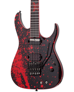 Schecter Sullivan King Banshee-6 FR-S Electric Guitar. Obsidian Blood.  TGF33