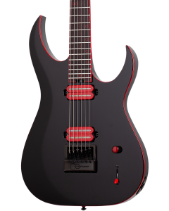 Schecter Sunset-6 ET Electric Guitar. Red Dawn Gloss Black