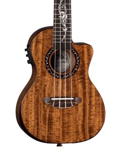 Luna UKE VINEYARD KOA C Acoustic Electric Concert Ukulele. Koa Bevel