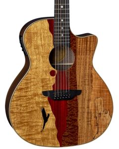 Luna Vista Eagle Tropical Wood 12 String Acoustic w/Case
