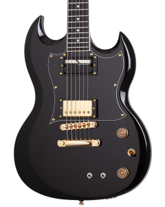 Schecter ZV-H6LLYW66D-S Electric Guitar. Gloss Black.  TGF33