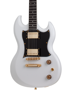 Schecter ZV-H6LLYW66D Electric Guitar. Gloss White.  TGF33