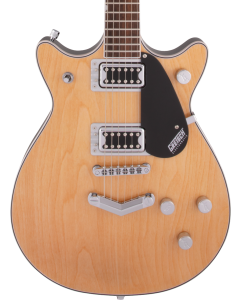 Gretsch G5222 Electromatic Double Jet BT Guitar with V-Stoptail. Laurel FB, Aged Natural