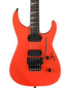 Jackson American Series Soloist Electric Guitar SL2MG, Ebony Fingerboard, Satin Lambo Orange