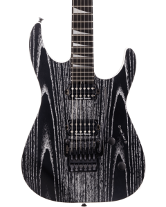Jackson MJ Series Dinky Electric Guitar DKRA, Ebony Fingerboard, Matte Black Ash