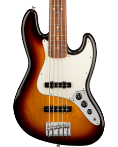 Fender Player Jazz Bass V. Pau Ferro FB, 3-Color Sunburst