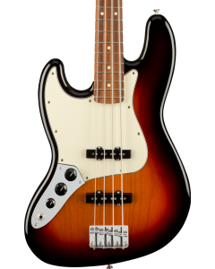 Fender Player Jazz Left-Handed Bass. Pau Ferro FB, 3-Color Sunburst