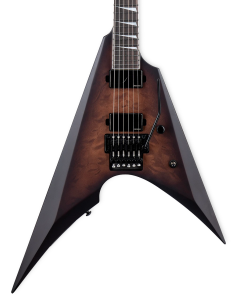 ESP LTD ARROW-1000 Electric Guitar. Dark Brown Sunburst Satin