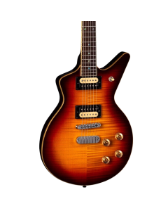 Dean CADI 1980 FM TCS Electric Guitar. Flame Maple. Trans Cherry Sunburst